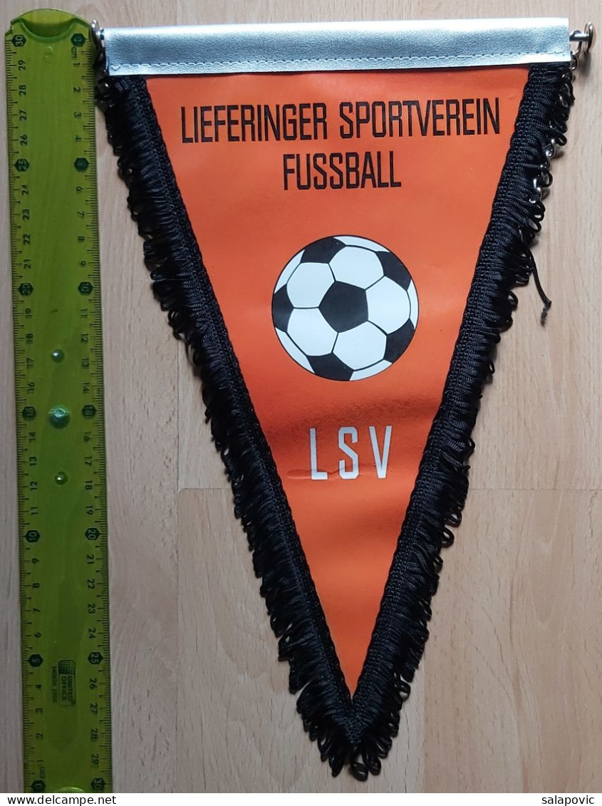 Lieferinger SV Austria Football Soccer Club Fussball Calcio Futbol Futebol PENNANT, SPORTS FLAG ZS 3/1 - Bekleidung, Souvenirs Und Sonstige