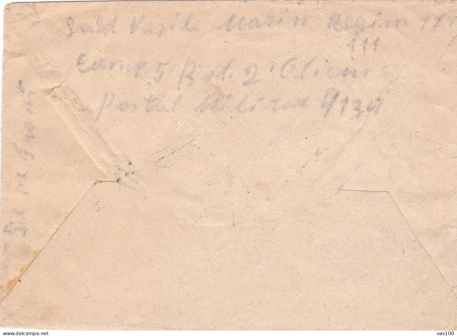 Romania, 1944, WWII Military Censored CENSOR ,COVERS  POSTMARK CARACAL   OPM #1130 - 2. Weltkrieg (Briefe)