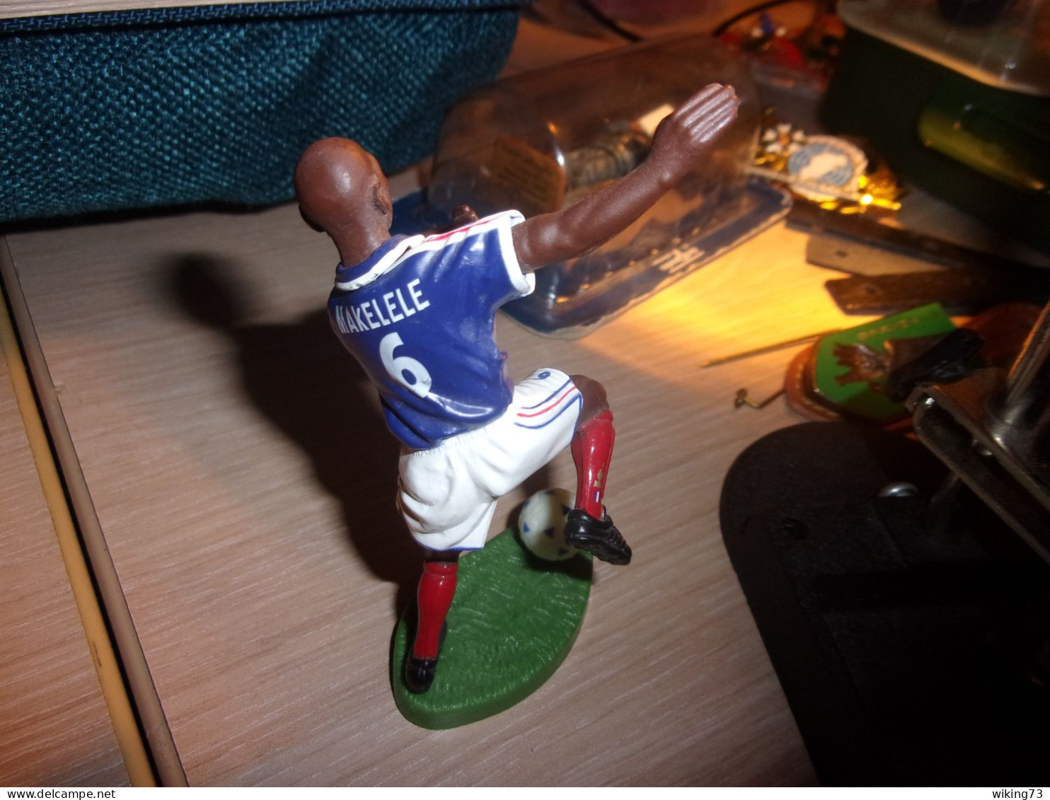 Figurine " MAKELELE " - Starlux - Equipe De France 1998 - Coupe Du Monde - Football - Collection - Starlux
