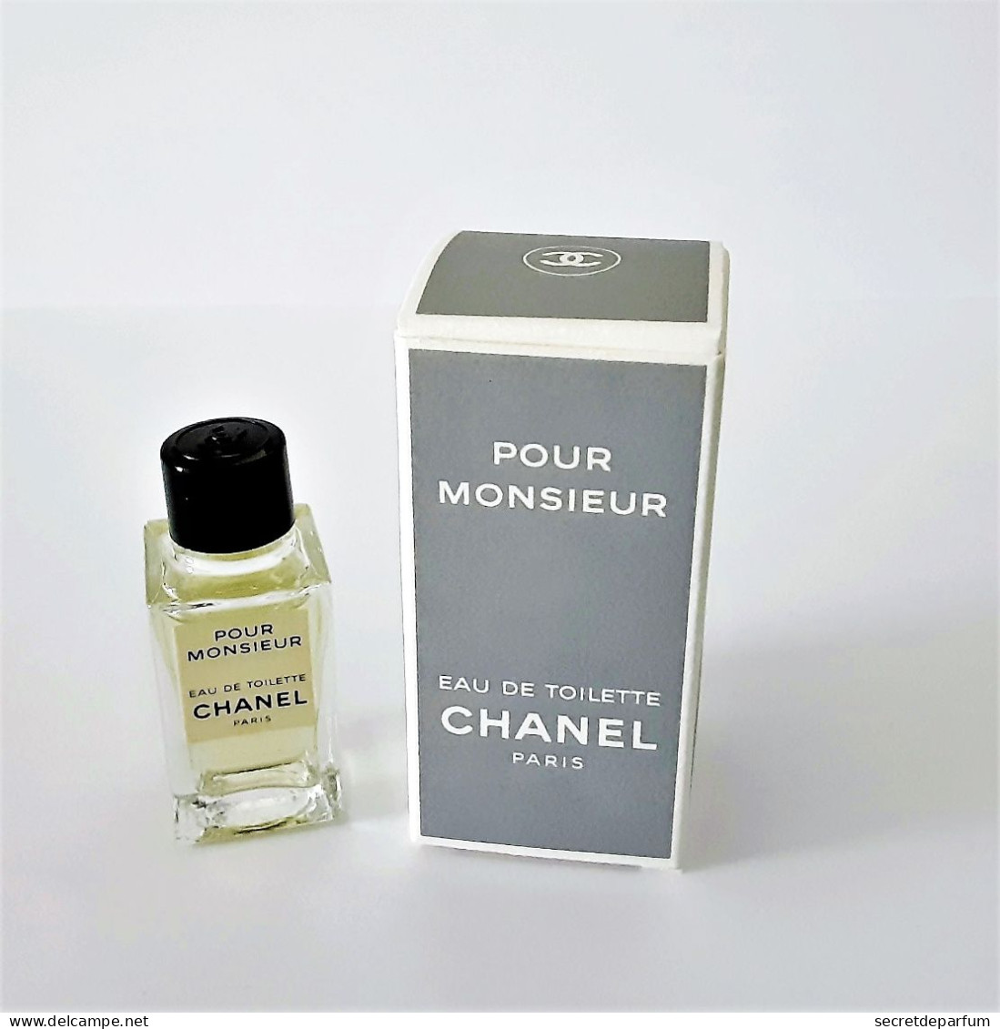 Miniatures De Parfum    Pour MONSIEUR  De CHANEL   EDT   + Boite - Miniaturen Flesjes Heer (met Doos)