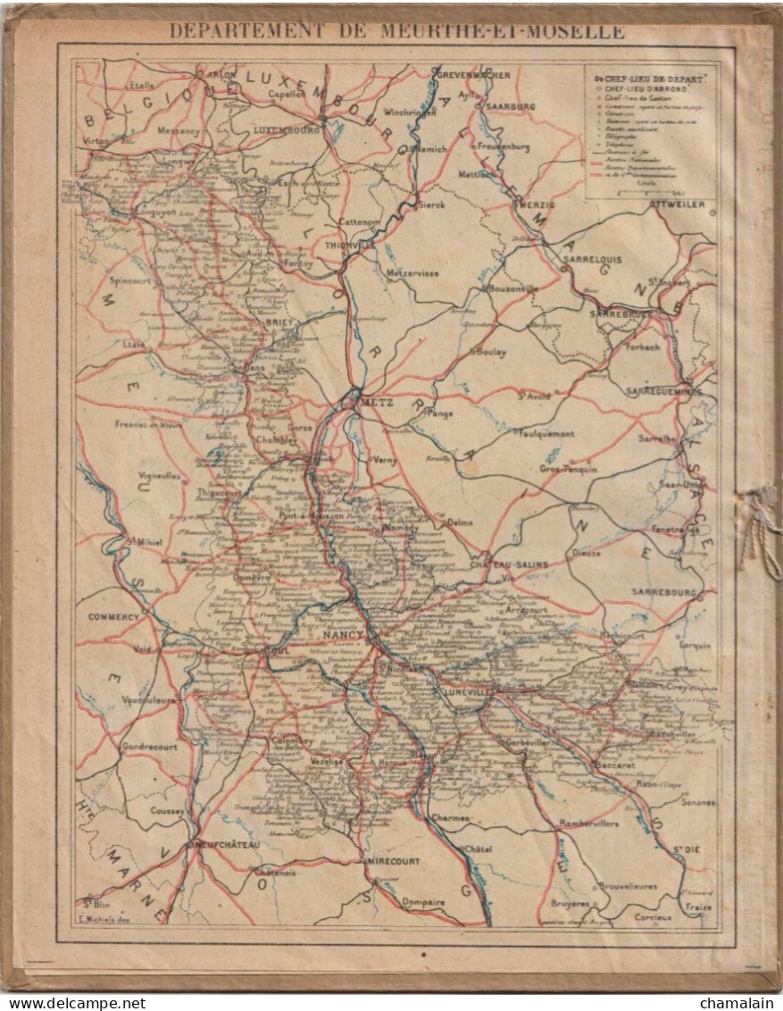 ALMANACH Des P.T.T  Année 1919 - Edition De L'Orphelinat Des Sous-Agents Et Ouvriers. Meurthe & Moselle - Grand Format : 1901-20