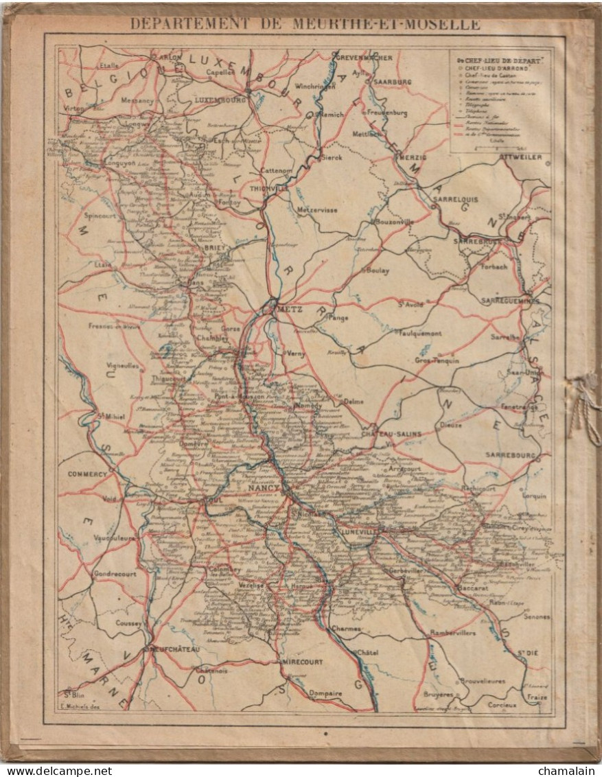 ALMANACH Des P.T.T  Année 1919 - Edition De L'Orphelinat Des Sous-Agents Et Ouvriers. Meurthe & Moselle - Big : 1901-20