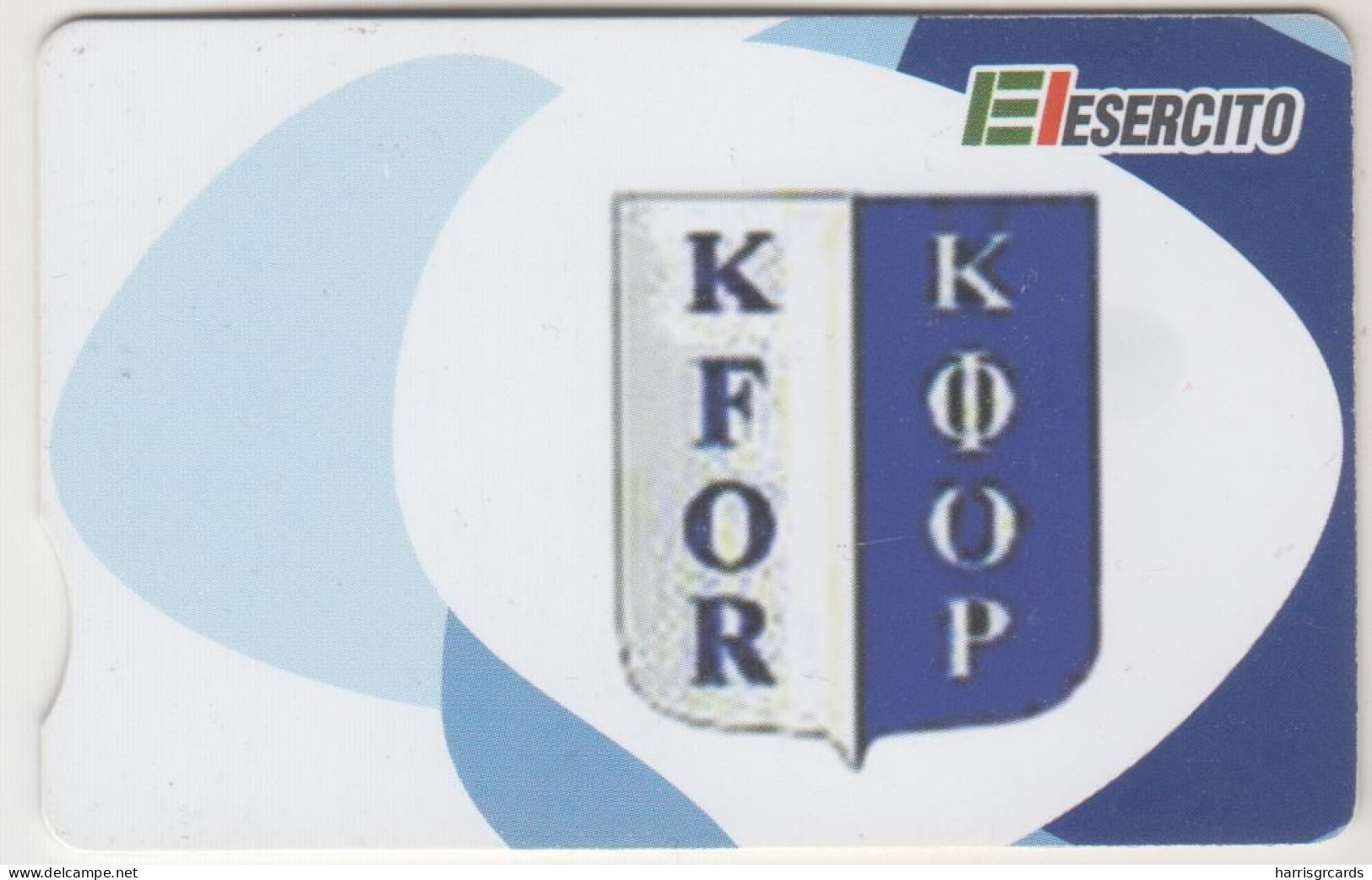 ITALY - Kfor (code 00092), Exp.date 31/12/05, 10 €, Used - Usi Speciali