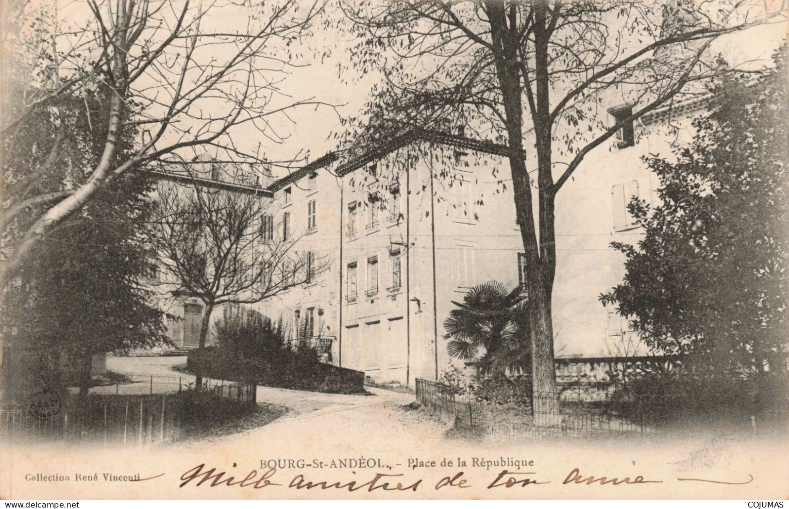 07 - BOURG ST ANDEOL - S11855 - Place De La République - L5 - Bourg-Saint-Andéol