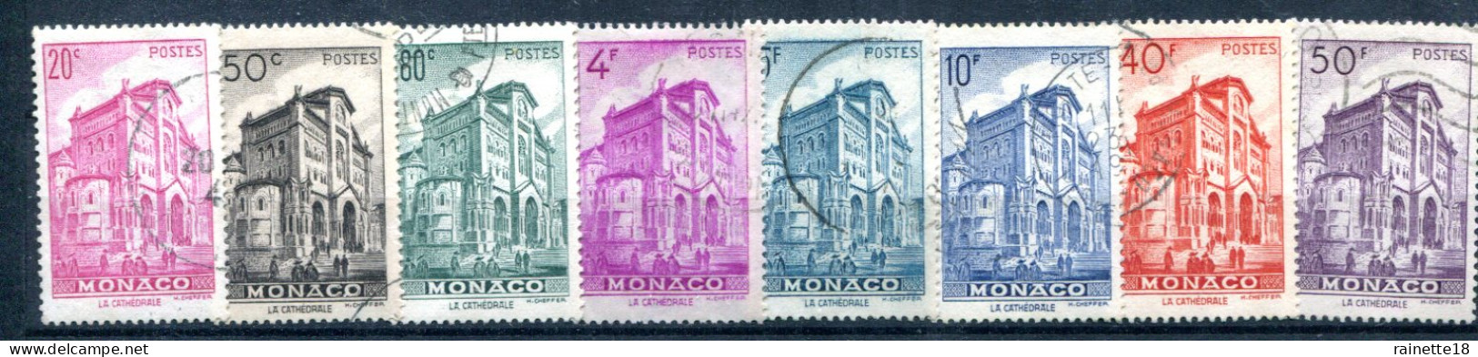 Monaco                        Lot Type W  Oblitérés - Gebruikt
