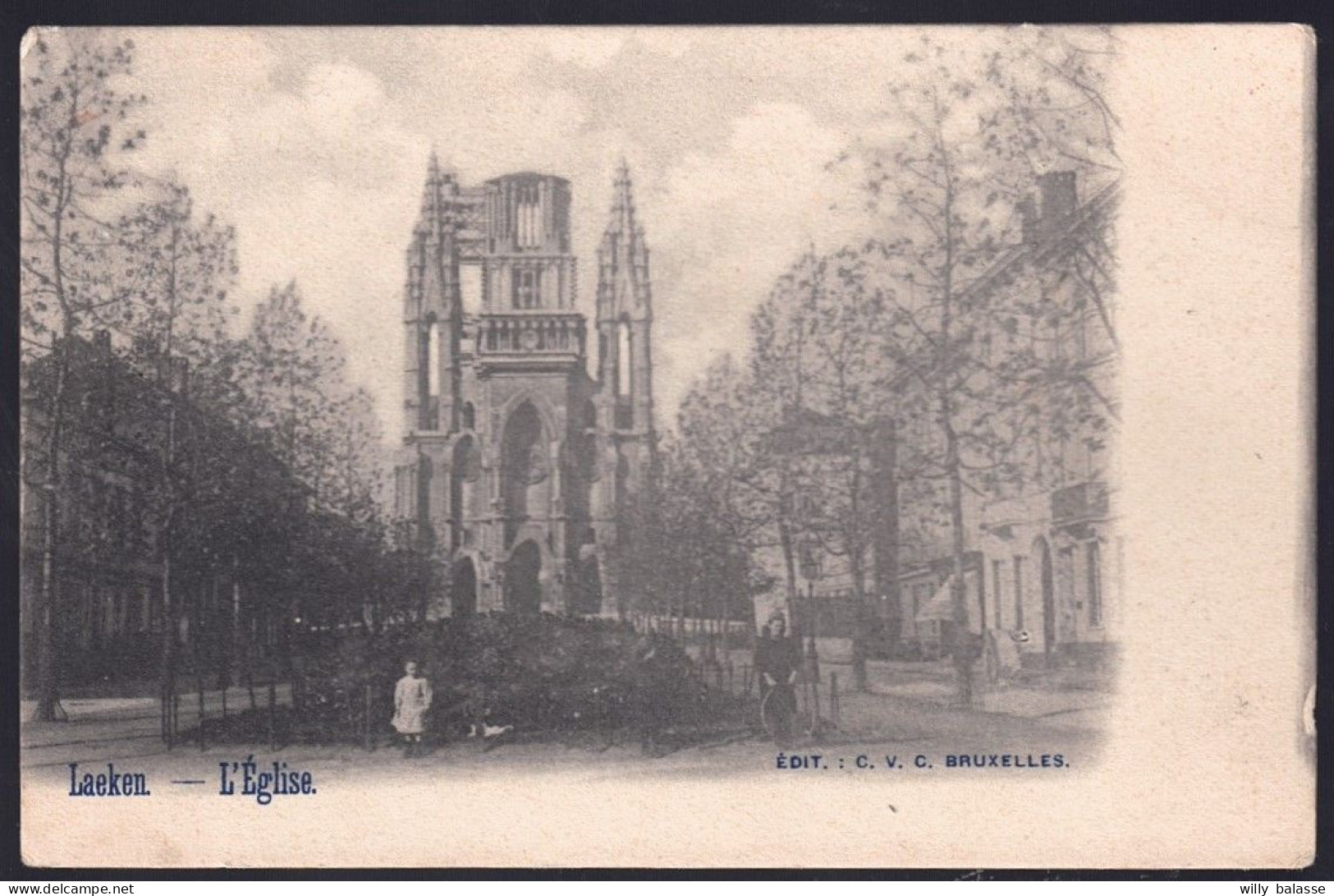 +++ CPA - Bruxelles - LAEKEN - Eglise  // - Laeken