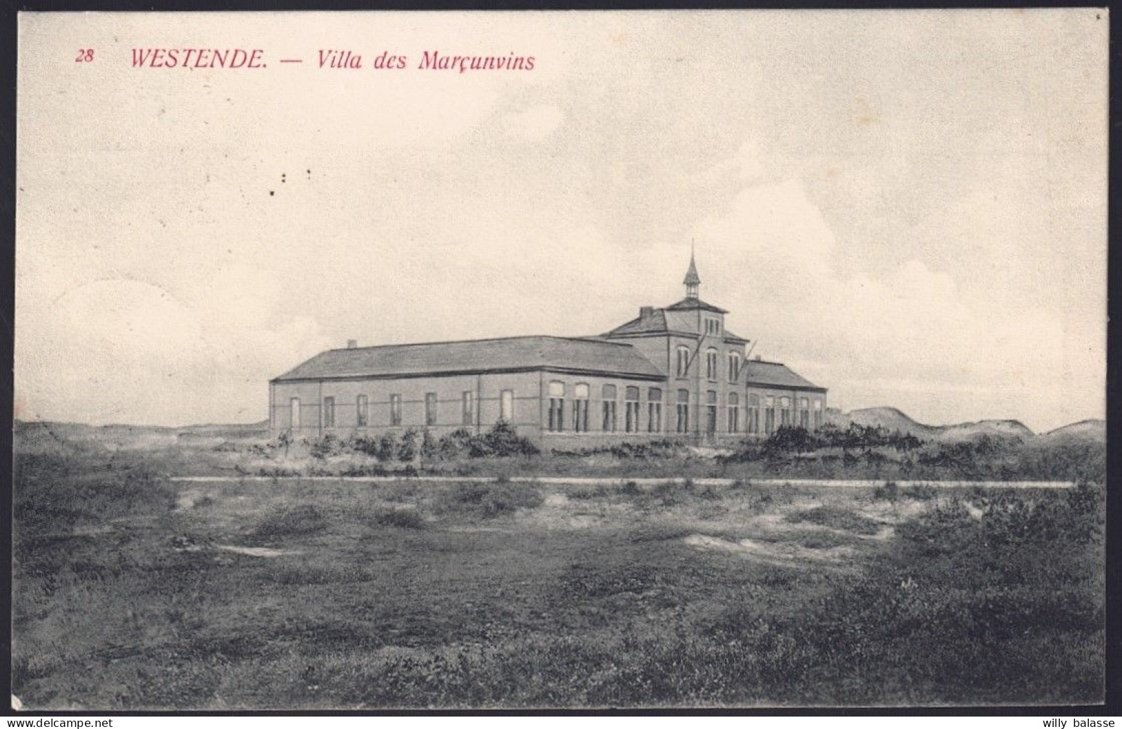 +++ CPA - WESTENDE - Villa Des Marçunvins  // - Westende