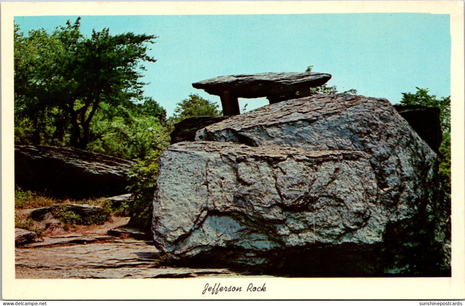 West Virginia Harper's Ferry Jefferson Rock - Sonstige & Ohne Zuordnung