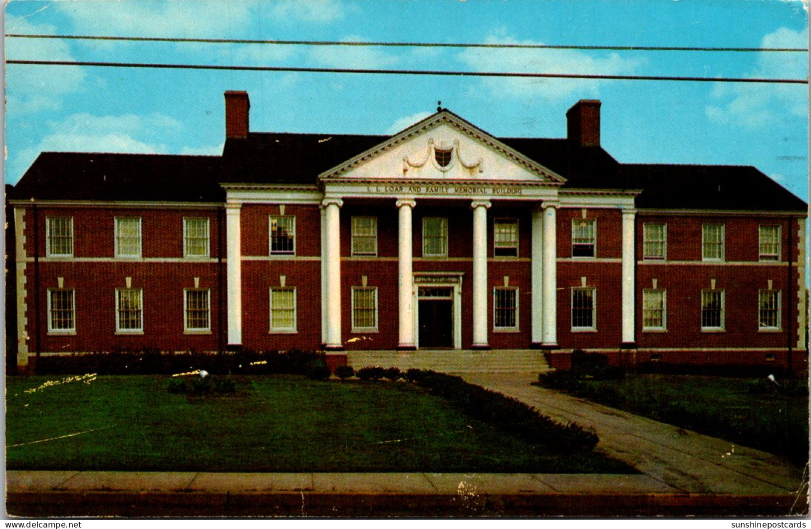 West Virginia Buckhannon L L Loar And Family Memorial Building West Virginia Wesleyan College 1962 - Otros & Sin Clasificación