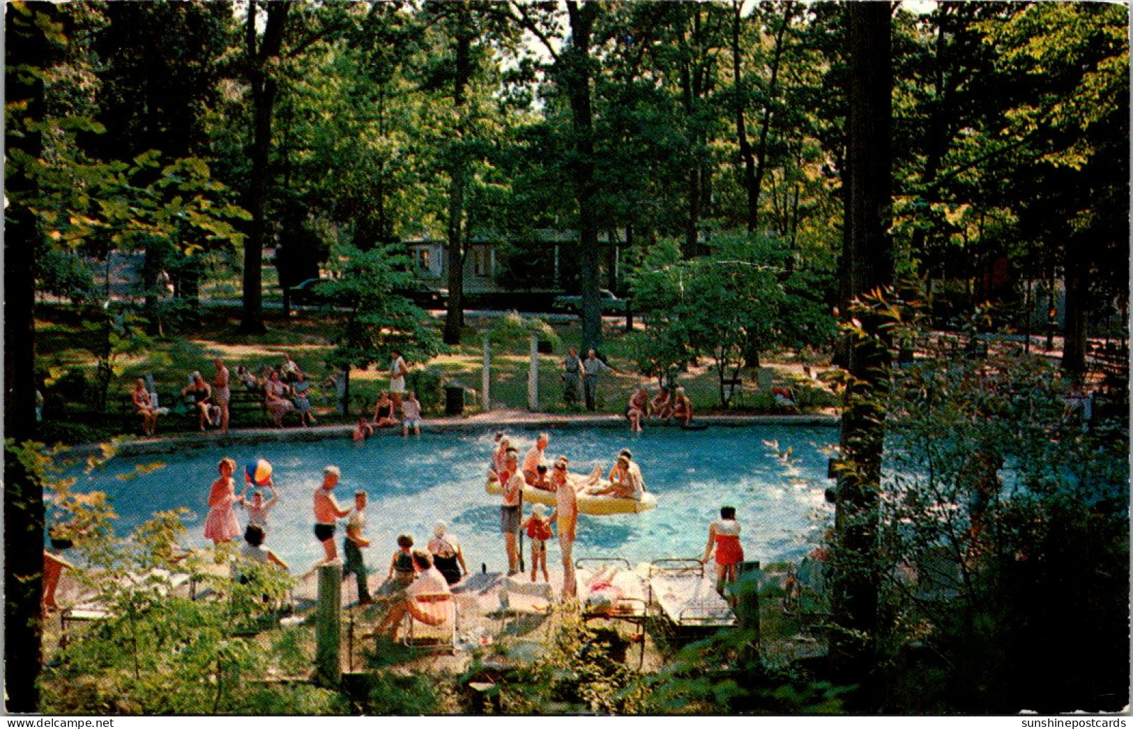 West Virginia Capon Springs And Farms Swimming Pool 1963 - Sonstige & Ohne Zuordnung