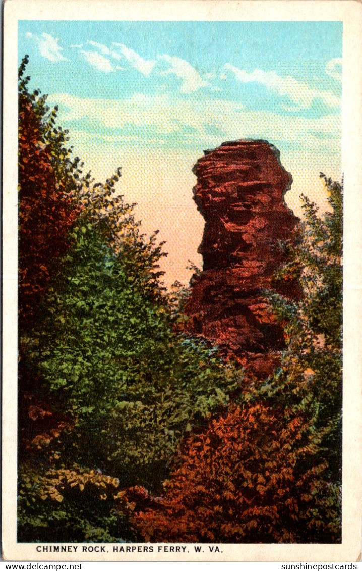 West Virginia Harper's Ferry Chimney Rock Curteich - Altri & Non Classificati