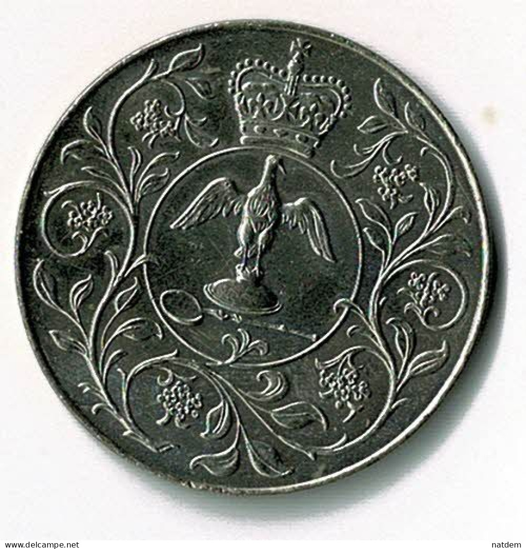 Elizabeth II, Jubilé D'argent De Règne, 25 New Pence, Argent 0,925, 1977 - 25 New Pence