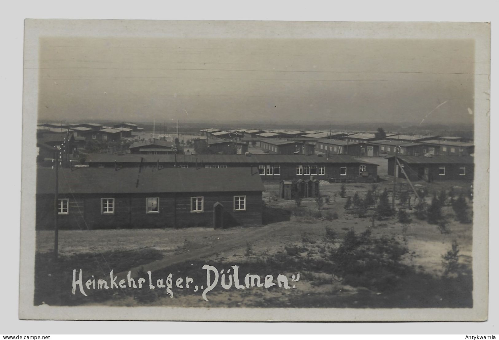 Dülmen  Heimkehrlager  Original Foto Ca.1915y.   G124 - Duelmen