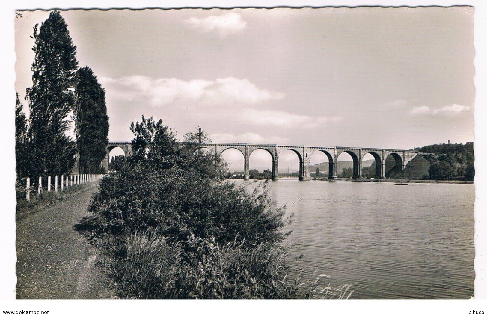 D-14890  HERDECKE A.d.RUHR : Viadukt Mit Harkortsea - Ennepetal