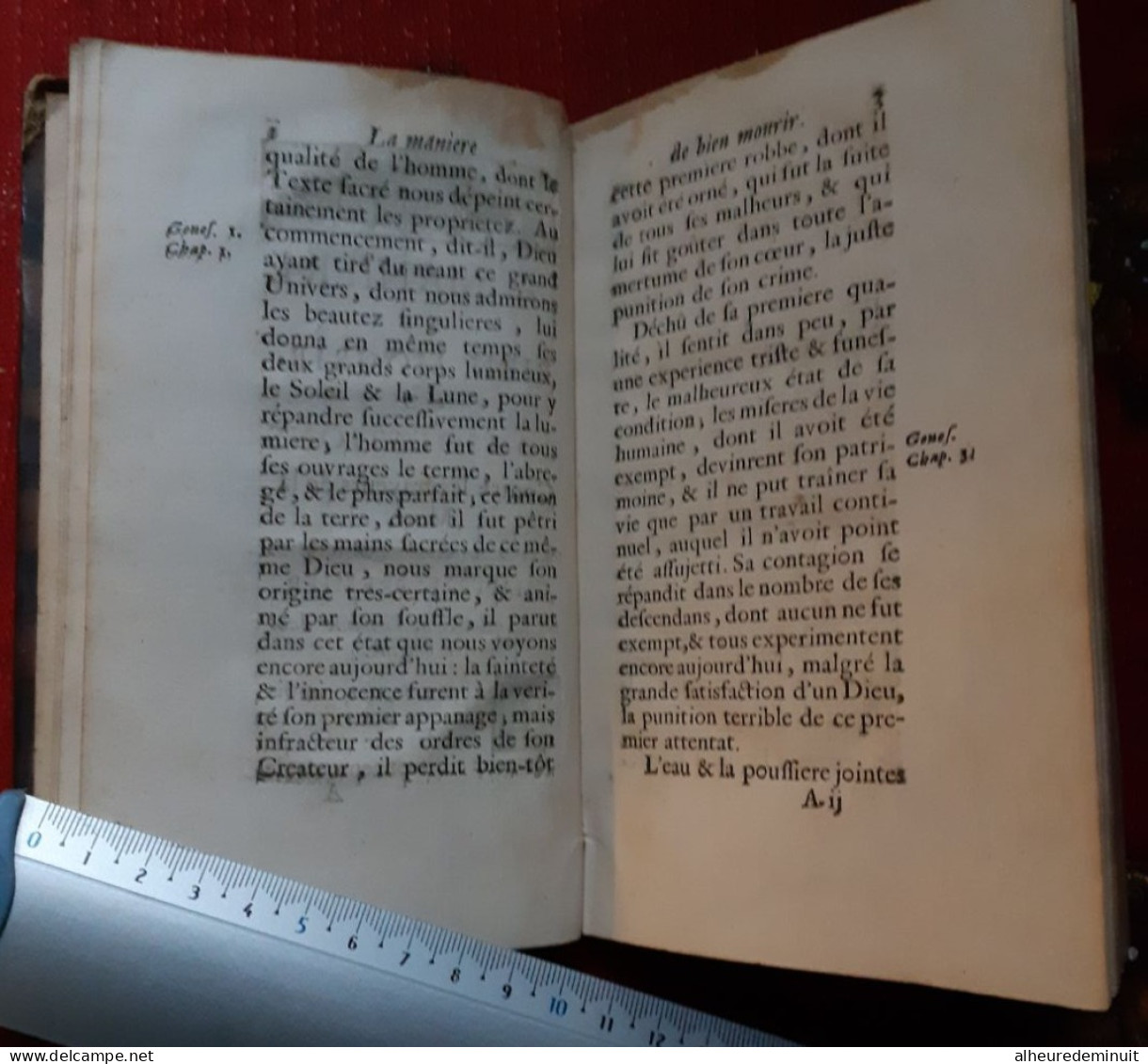 LA MANIERE DE BIEN MOURIR CONSOLATIONS CONTRE LES FRAYEURS DE LA MORT"1707"Abbé Thouvenin"son altesse royale de lorraine