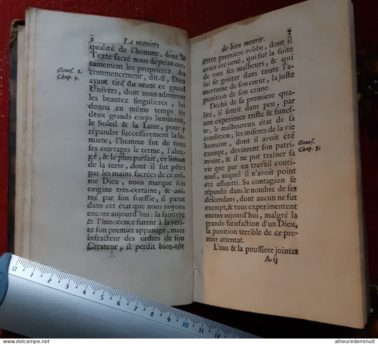 LA MANIERE DE BIEN MOURIR CONSOLATIONS CONTRE LES FRAYEURS DE LA MORT"1707"Abbé Thouvenin"son altesse royale de lorraine