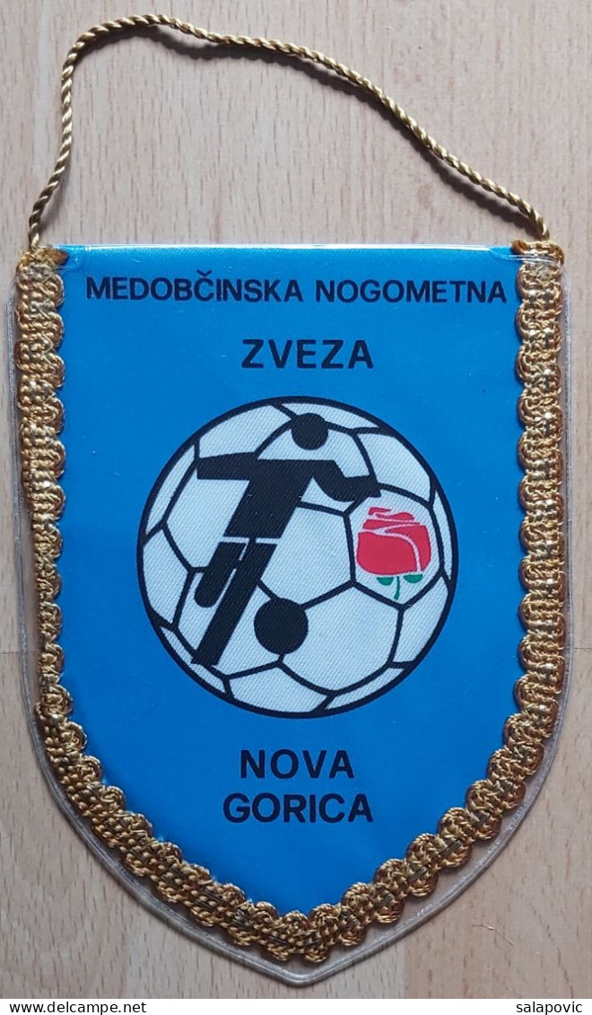 Intermunicipal Football Association Nova Gorica Slovenia soccer Fussball Calcio Futebol  PENNANT, SPORTS FLAG ZS 3/4 - Kleding, Souvenirs & Andere