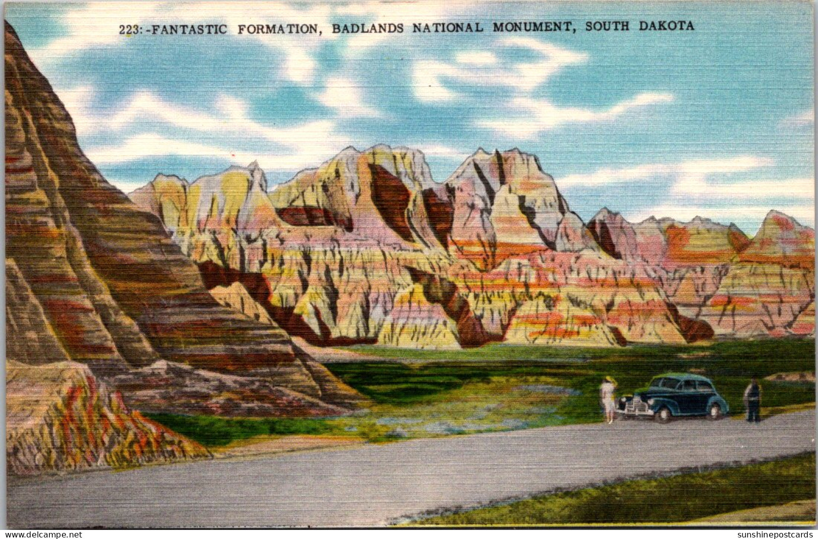 South Dakota Badlands National Monument Fantastic Formation - Other & Unclassified