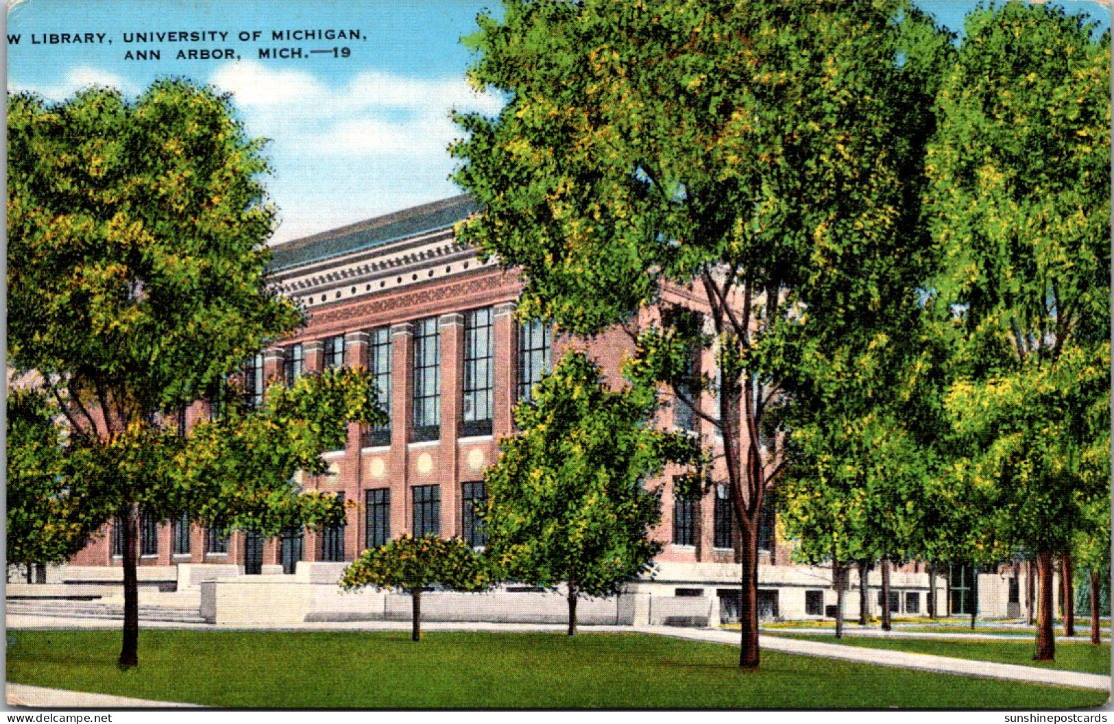 Michigan Ann Arbor The Library University Of Michigan - Ann Arbor