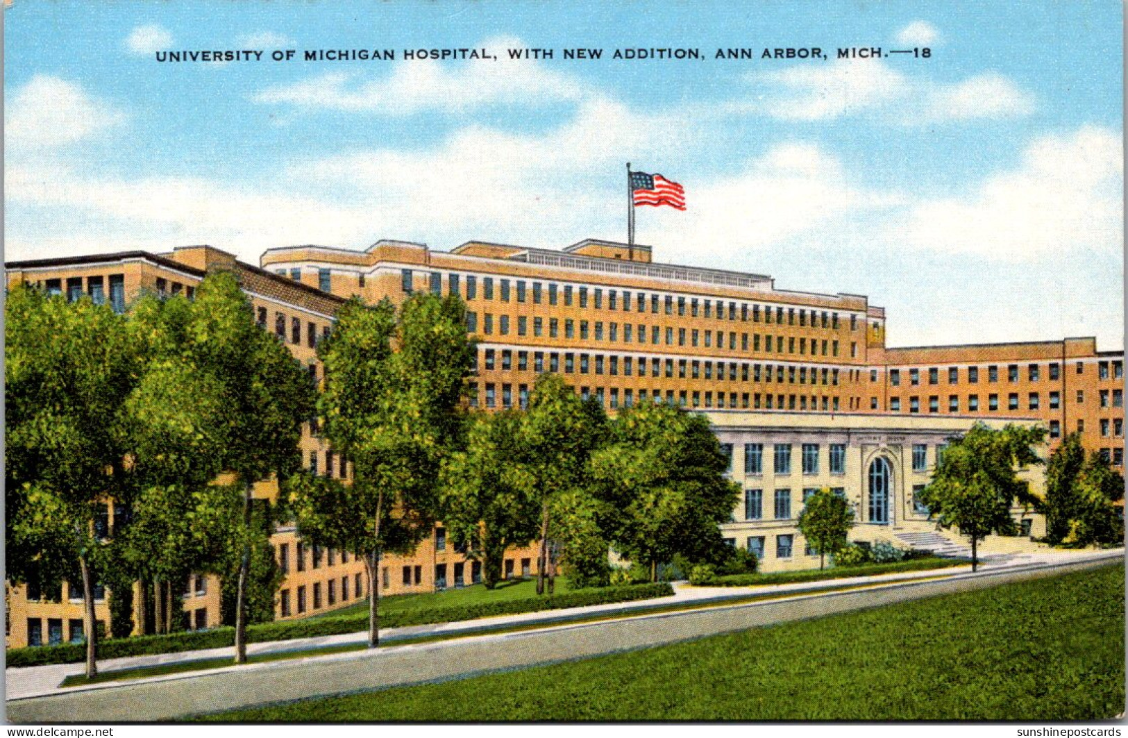 Michigan Ann Arbor The Hospital With New Addition University Of Michigan - Ann Arbor