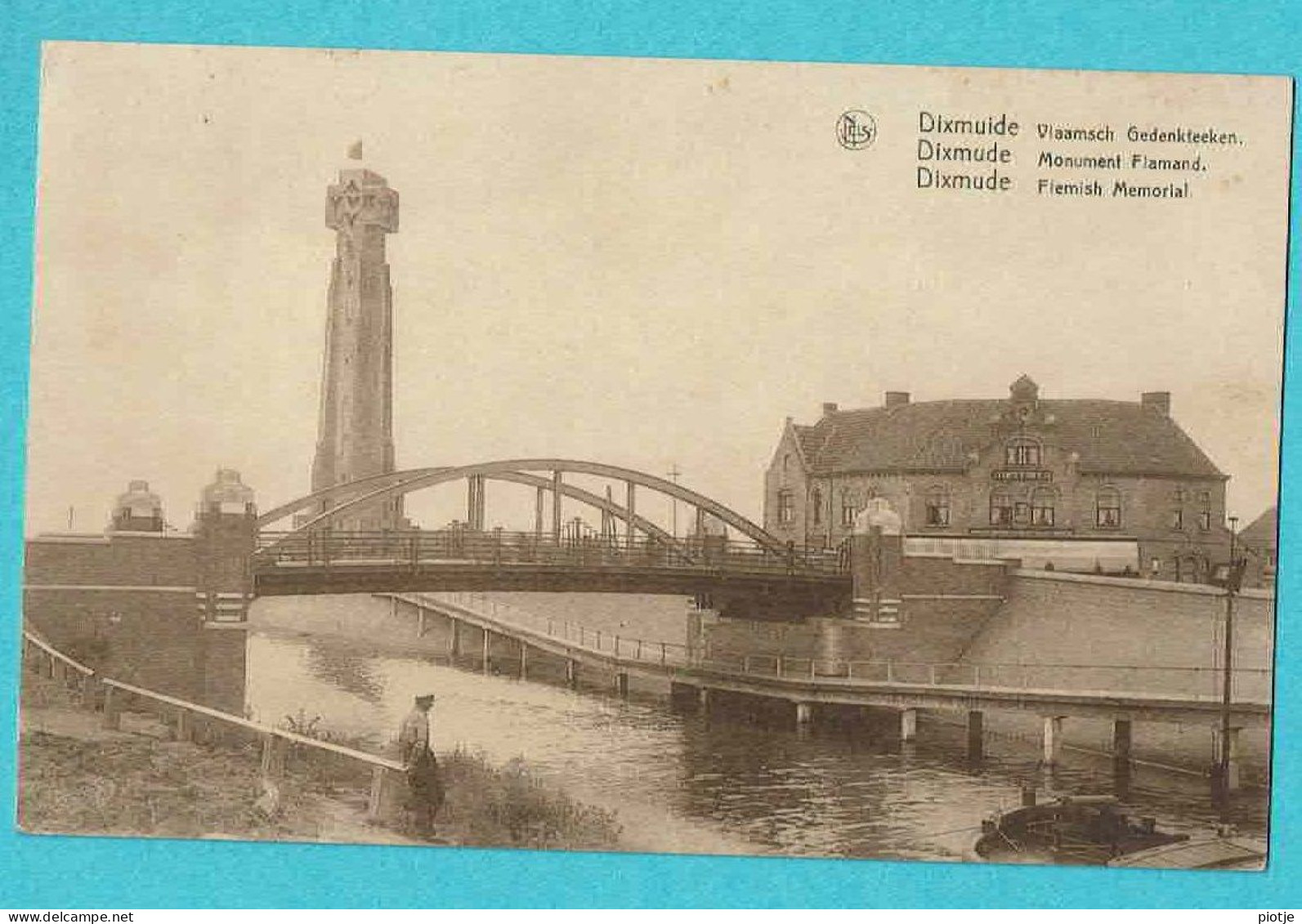 * Diksmuide - Dixmude (West Vlaanderen) * (Nels, Uitg Maur. Deschepper - Bulcke) Monument Flamand, Ijzertoren, Yzer - Diksmuide