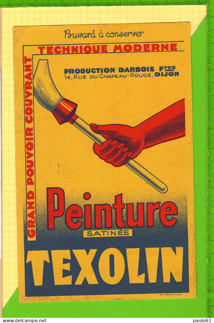 BUVARD & Blotting Paper :  Peintures Atinée TEXOLIN - Paints