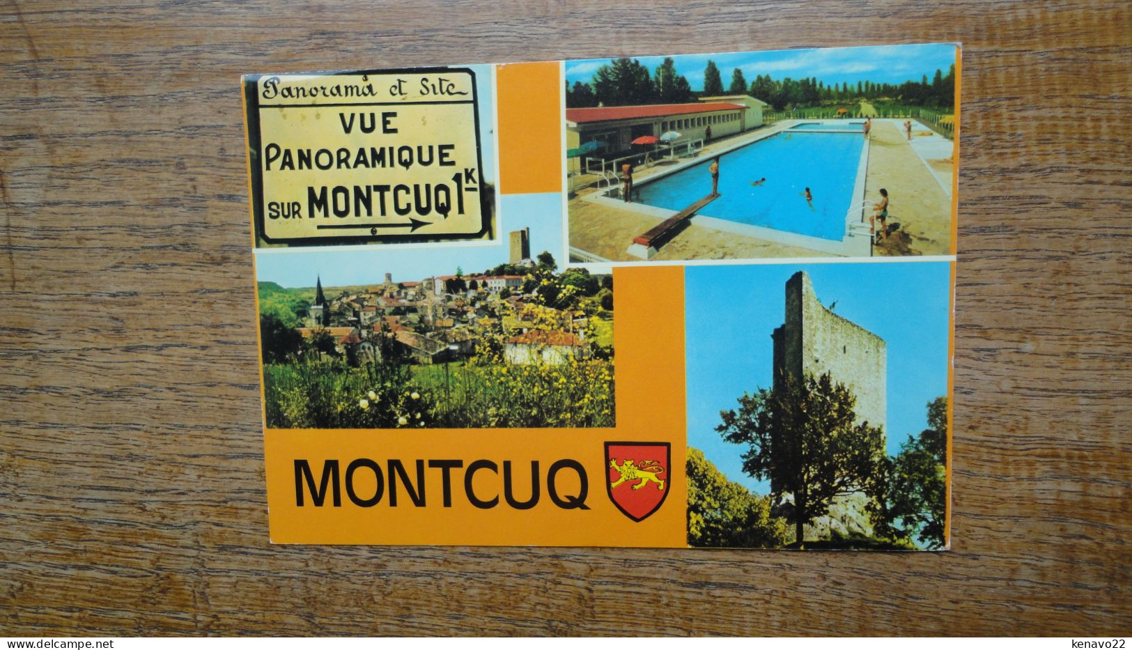 Montcuq , Vue Générale , La Piscine , La Tour - Montcuq