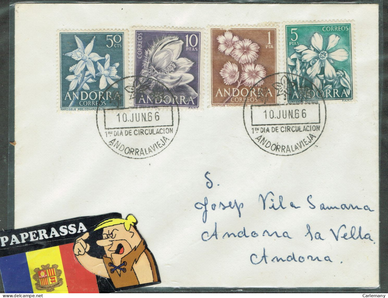 Sobre Enveloppe  C Irculado  INTERIOR  Yvert 68-71 - Maschinenstempel (EMA)