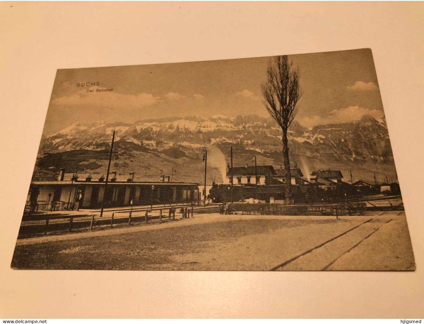 Switzerland Suisse Schweiz Buchs Sankt Gallen Bahnhof Train Station 15736 Post Card POSTCARD - Buchs