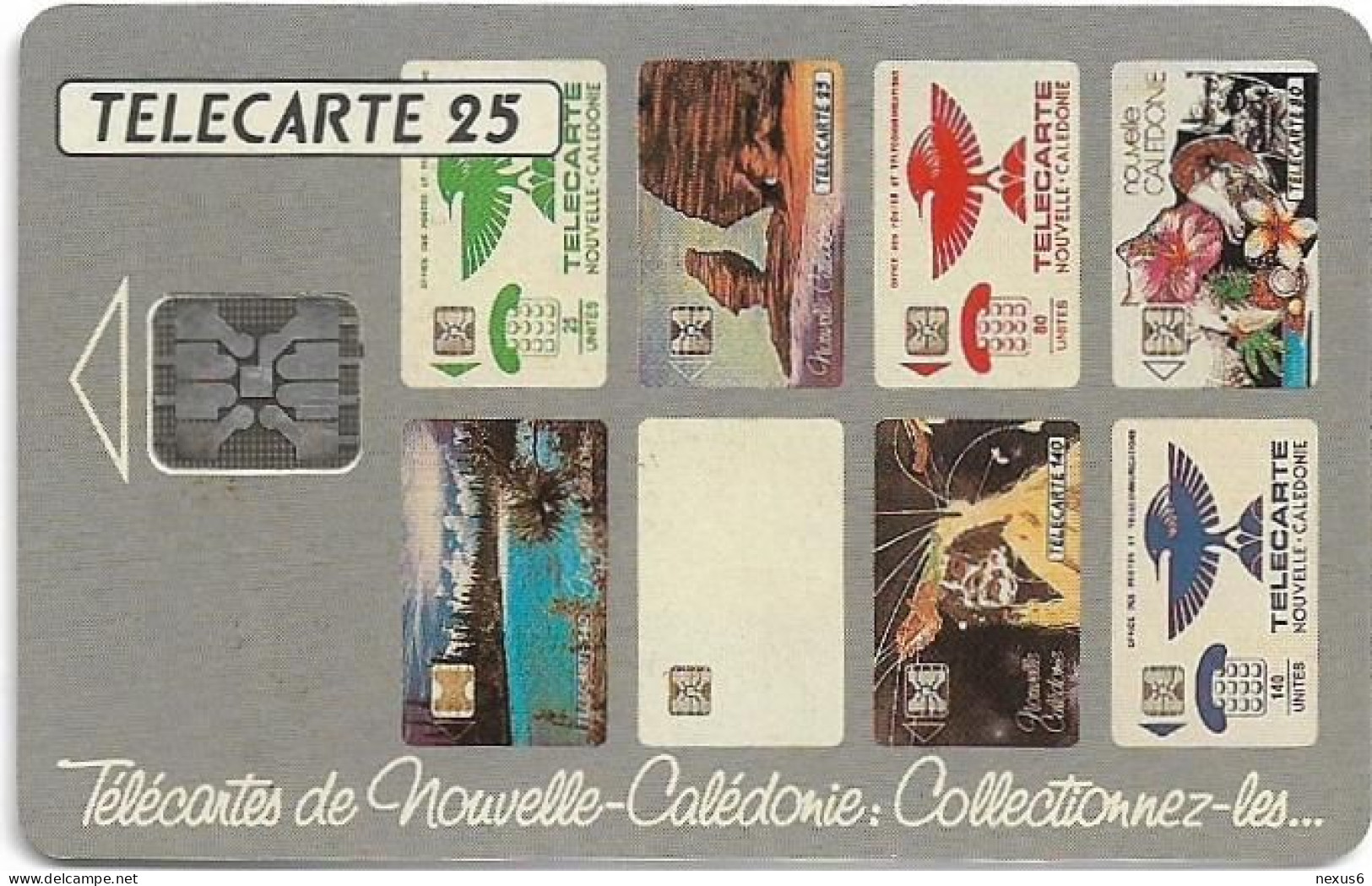 New Caledonia - OPT - Patchwork, Collect Phonecards, Cn. C44100803, SC5, 05.1994, 25Units, 37.500ex, Used - Nouvelle-Calédonie