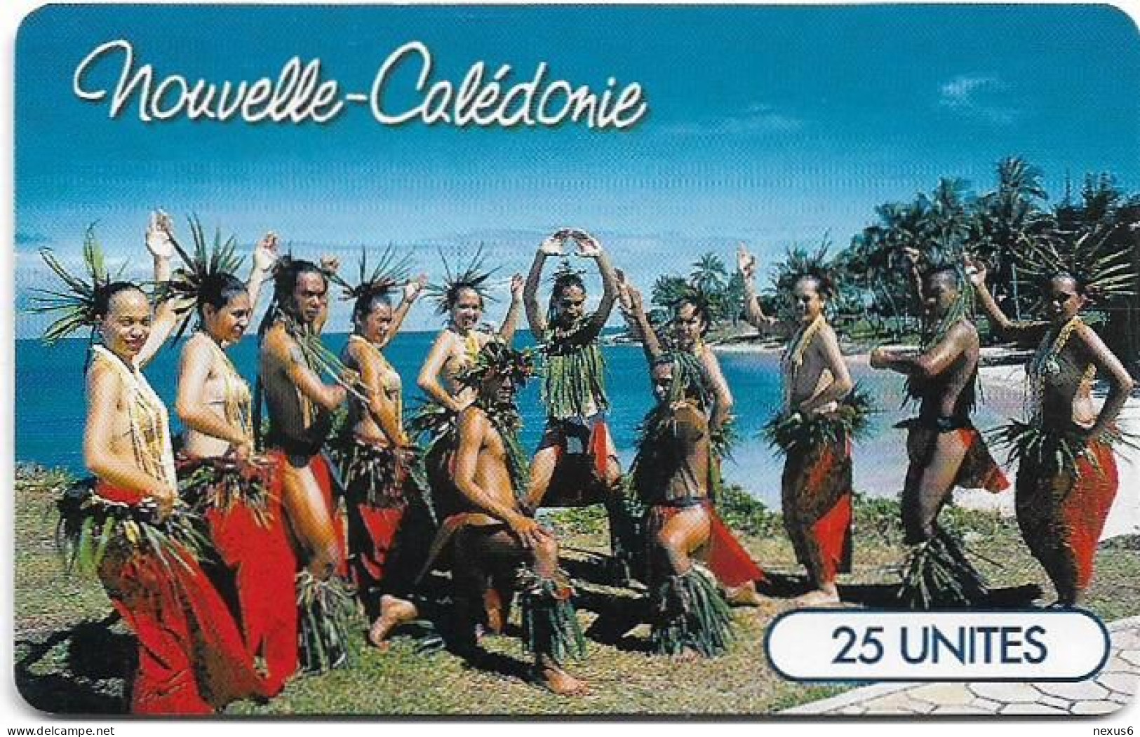 New Caledonia - OPT - Groupe 'Moenau' - Gem1B Not Symm. White/Gold, 05.1998, 25Units, 50.000ex, Used - Nouvelle-Calédonie