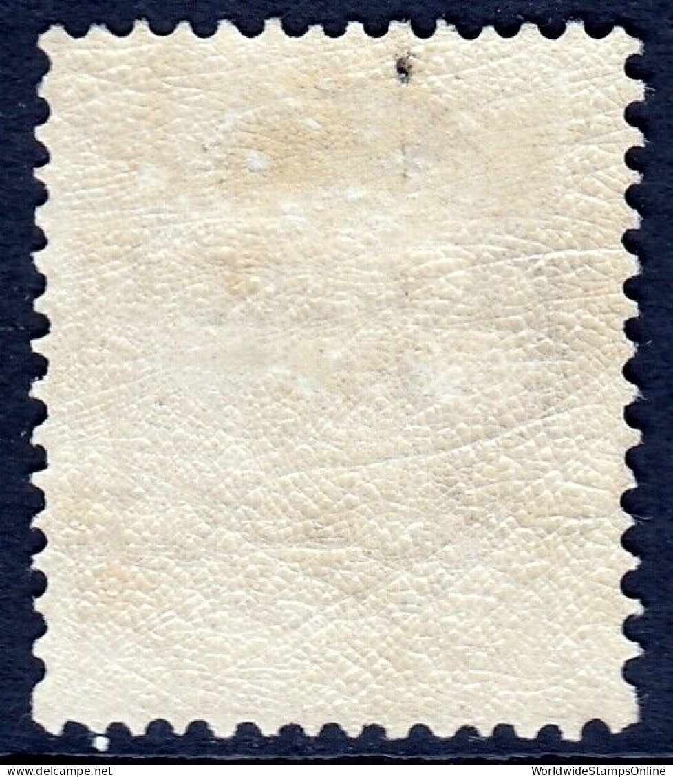 ICELAND — SCOTT 68 — 1902-03 100a BRN./VIOL. Í GILDI OVPT P14X13½ — MH — SCV $55 - Neufs