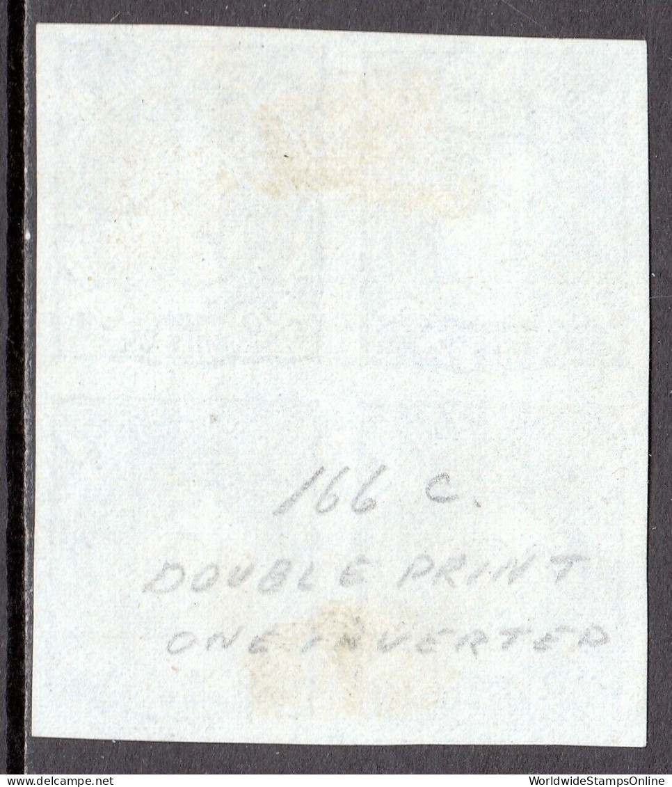 SPAIN — SCOTT 166 — 1870 50m ESPANA  — PRINTER"S WASTE BLOCK/4 — MH - Otros & Sin Clasificación