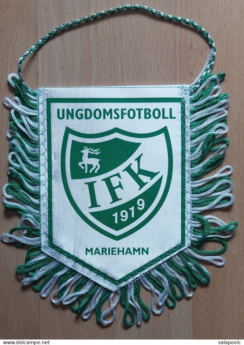 IFK Marieham Finland Football club Soccer Fussball Calcio Futebol  PENNANT, SPORTS FLAG ZS 3/5 - Habillement, Souvenirs & Autres