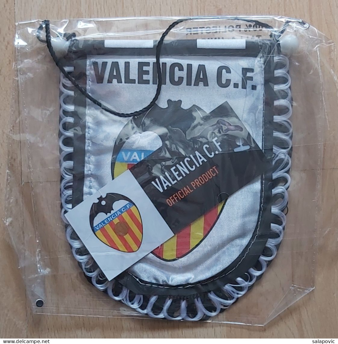 Valencia CF Spain Football club Soccer Fussball Calcio Futebol  PENNANT, SPORTS FLAG ZS 3/5 - Abbigliamento, Souvenirs & Varie