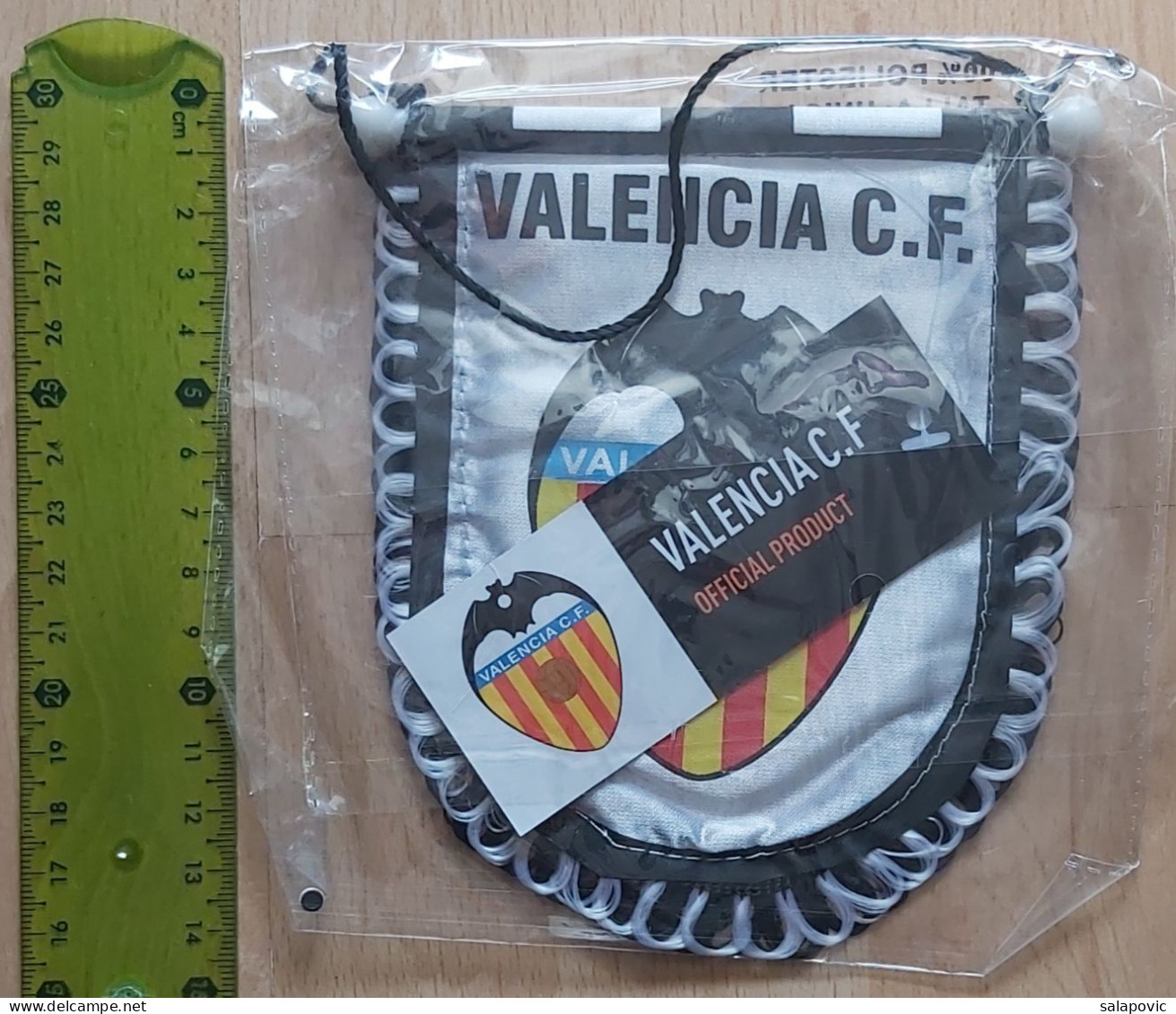 Valencia CF Spain Football club Soccer Fussball Calcio Futebol  PENNANT, SPORTS FLAG ZS 3/5 - Apparel, Souvenirs & Other