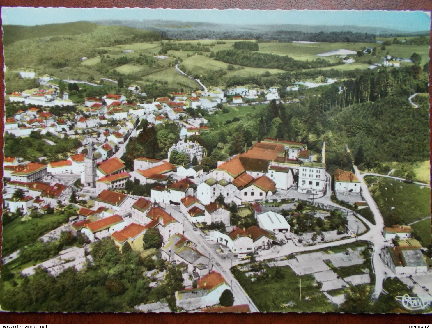 88 - XERTIGNY - Vue Générale Aérienne. (CPSM) - Xertigny