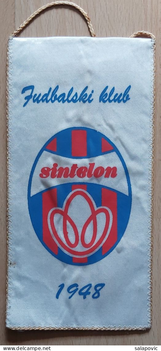 FK Sintelon Backa Palanka, Serbia Football club soccer Fussball Calcio Futebol  PENNANT, SPORTS FLAG ZS 3/7 - Kleding, Souvenirs & Andere