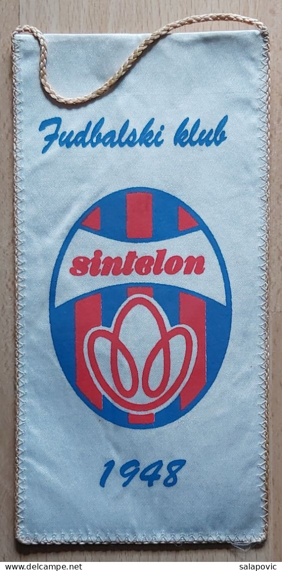 FK Sintelon Backa Palanka, Serbia Football club soccer Fussball Calcio Futebol  PENNANT, SPORTS FLAG ZS 3/7 - Kleding, Souvenirs & Andere