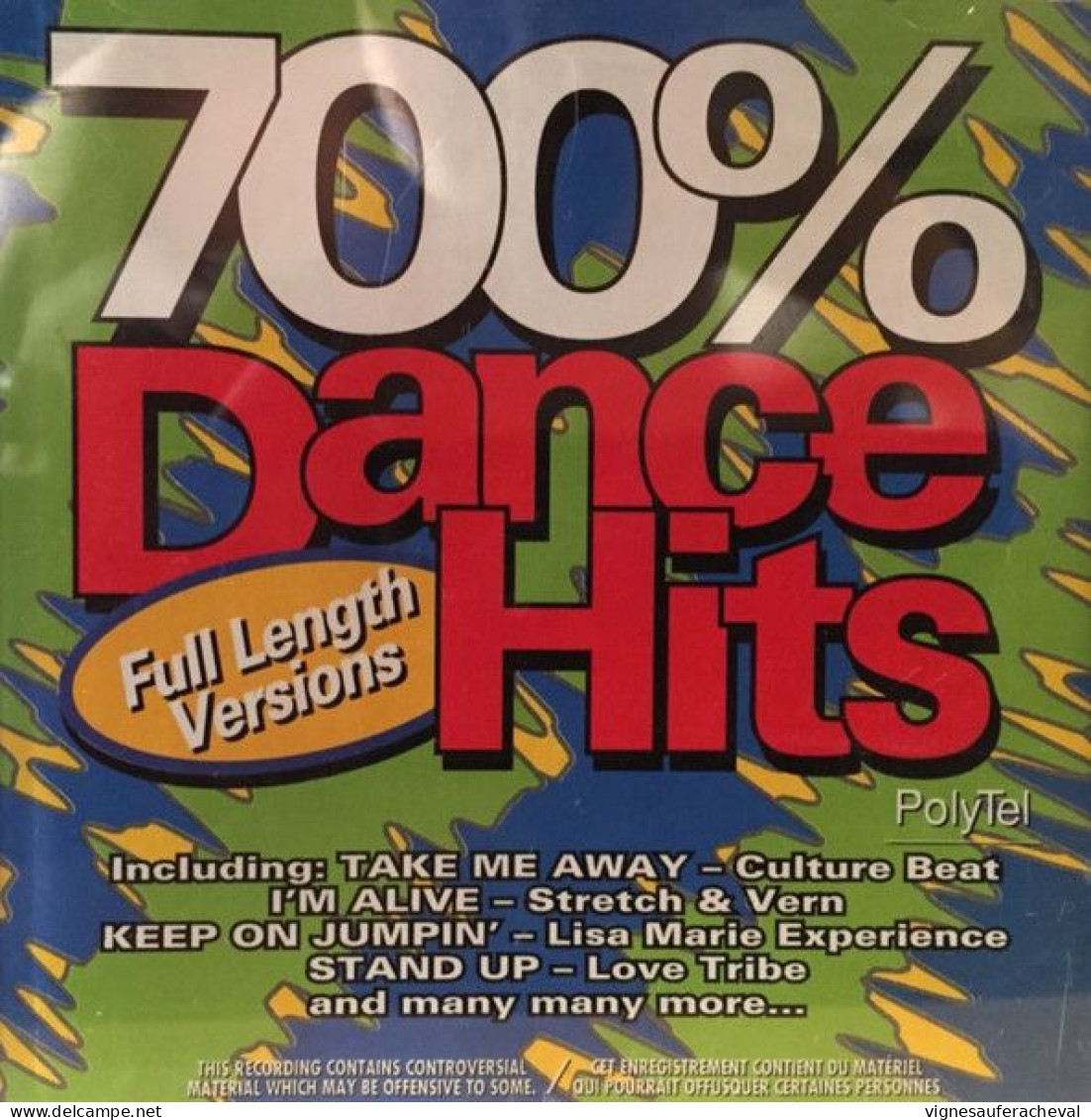 Artistes Varies 700% Dance Hits - Dance, Techno & House