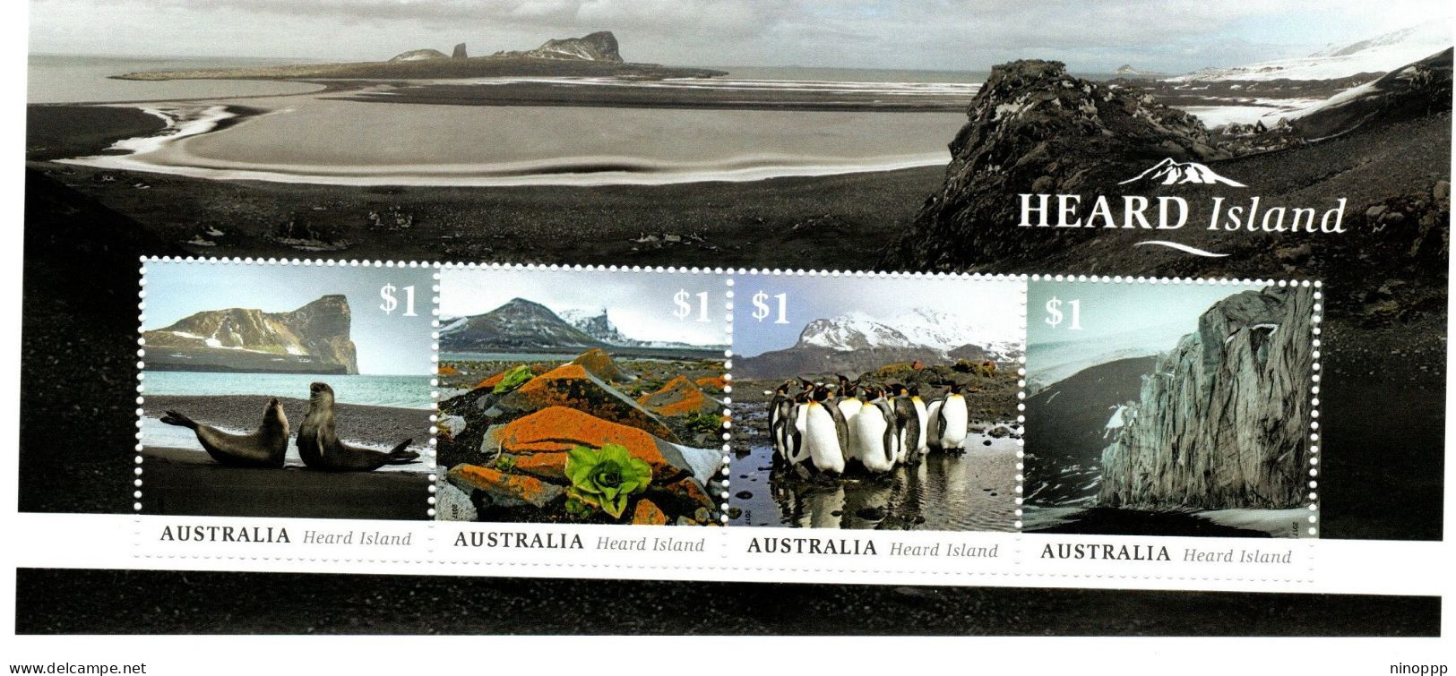 Australia ASC 3505MS 2017 Heard Island,miniature Sheet,mint Never Hinged - Other & Unclassified