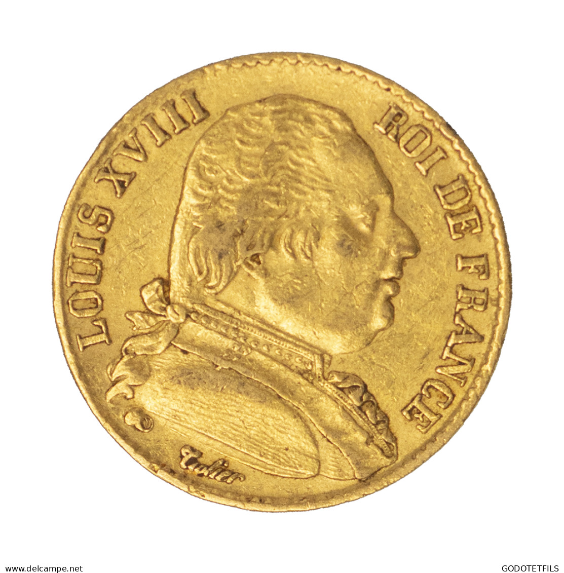 Louis XVIII -20 Francs 1815 Paris - 20 Francs (or)