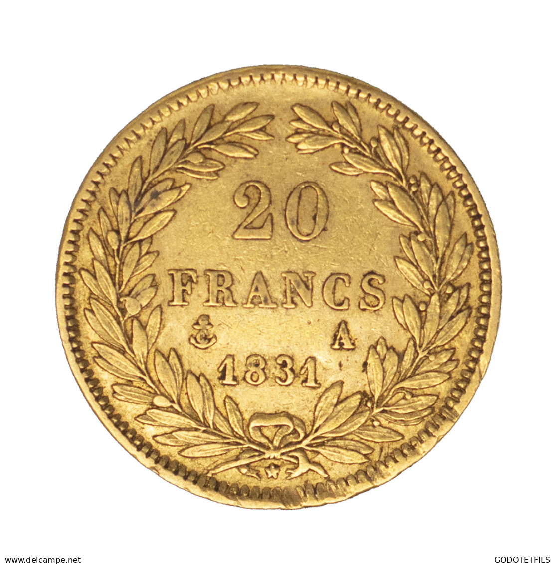 Louis-Philippe-20 Francs 1831 Paris - 20 Francs (goud)