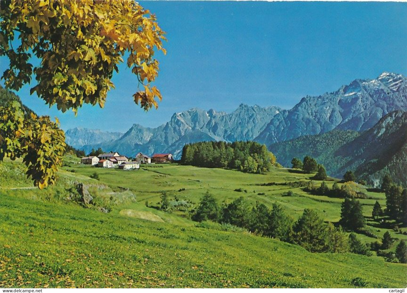 CPM GF-34611 -Suisse-Blick Von  Guarda  Gegen Bos-cha(Unter-Engadin)-Envoi Gratuit - Guarda