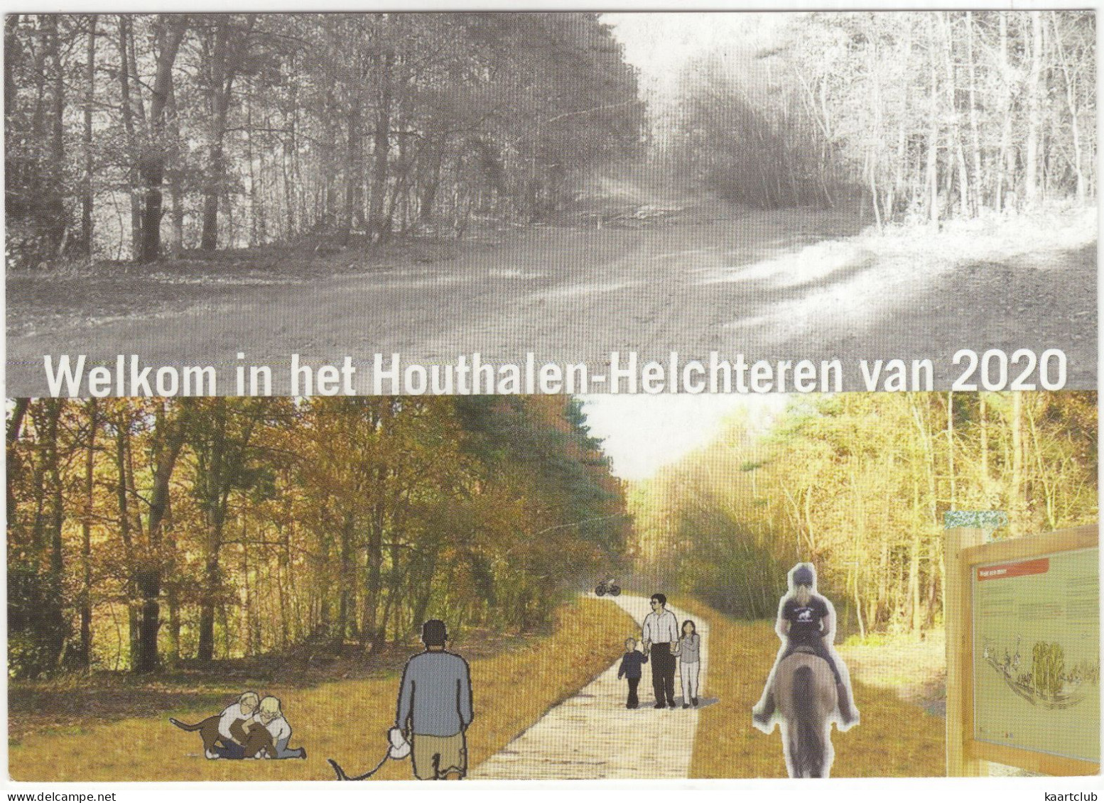 Welkom In Het Houthalen-Helchteren Van 2020 - Toekomstvisie - (België/Belgique) - Houthalen-Helchteren