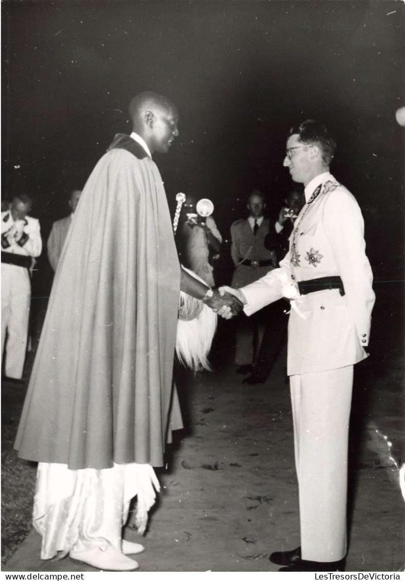 Photographie - Congo Belge - Le Voyage Royal Au Congo - Mwami Mwambutsa - Association Générale Des Reporters Phot. - Afrique