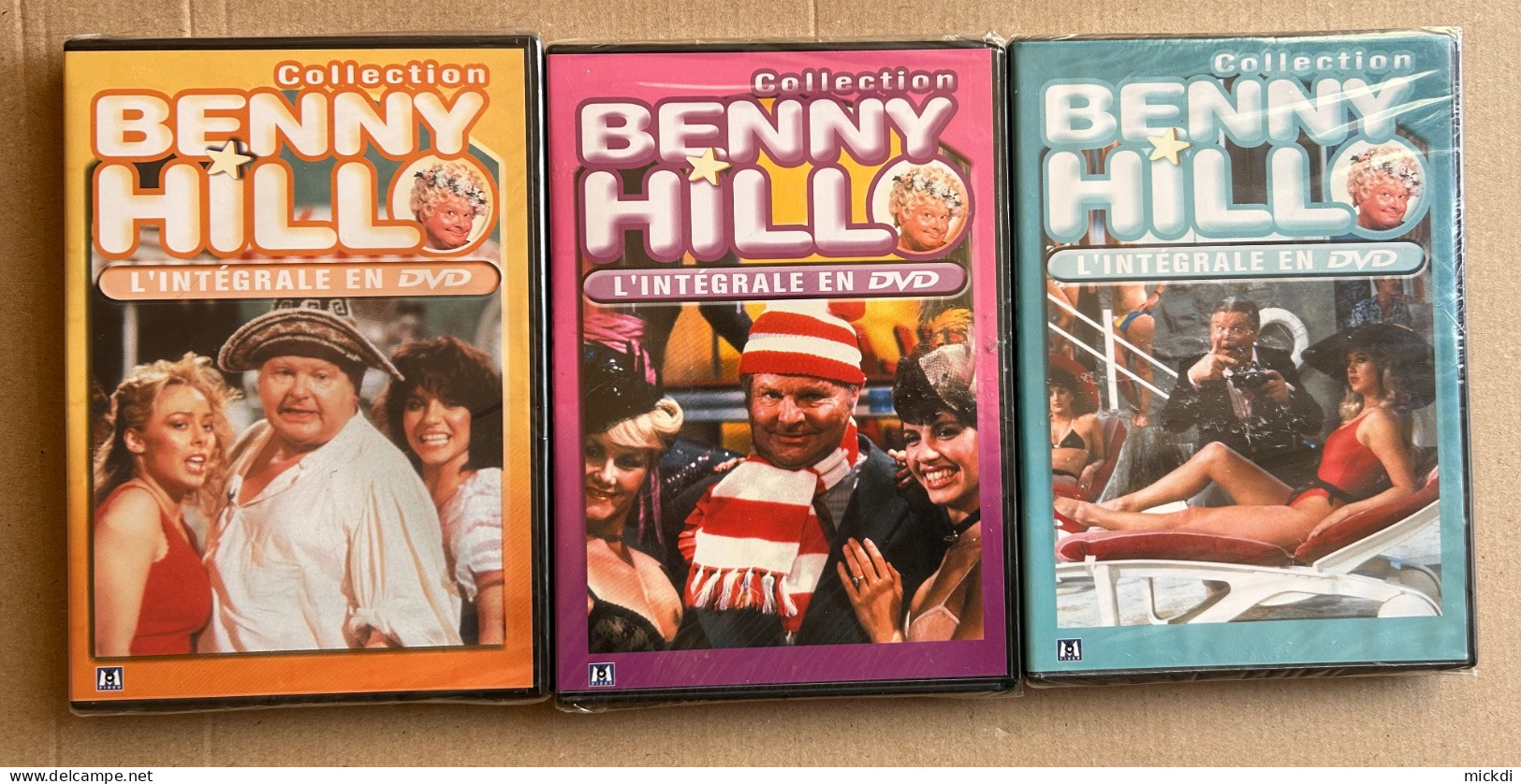 BENNY HILL COLLECTION L’INTÉGRALE ÉPISODES 7 - 8 - 9 - 10 - 11 - 12 - Konvolute