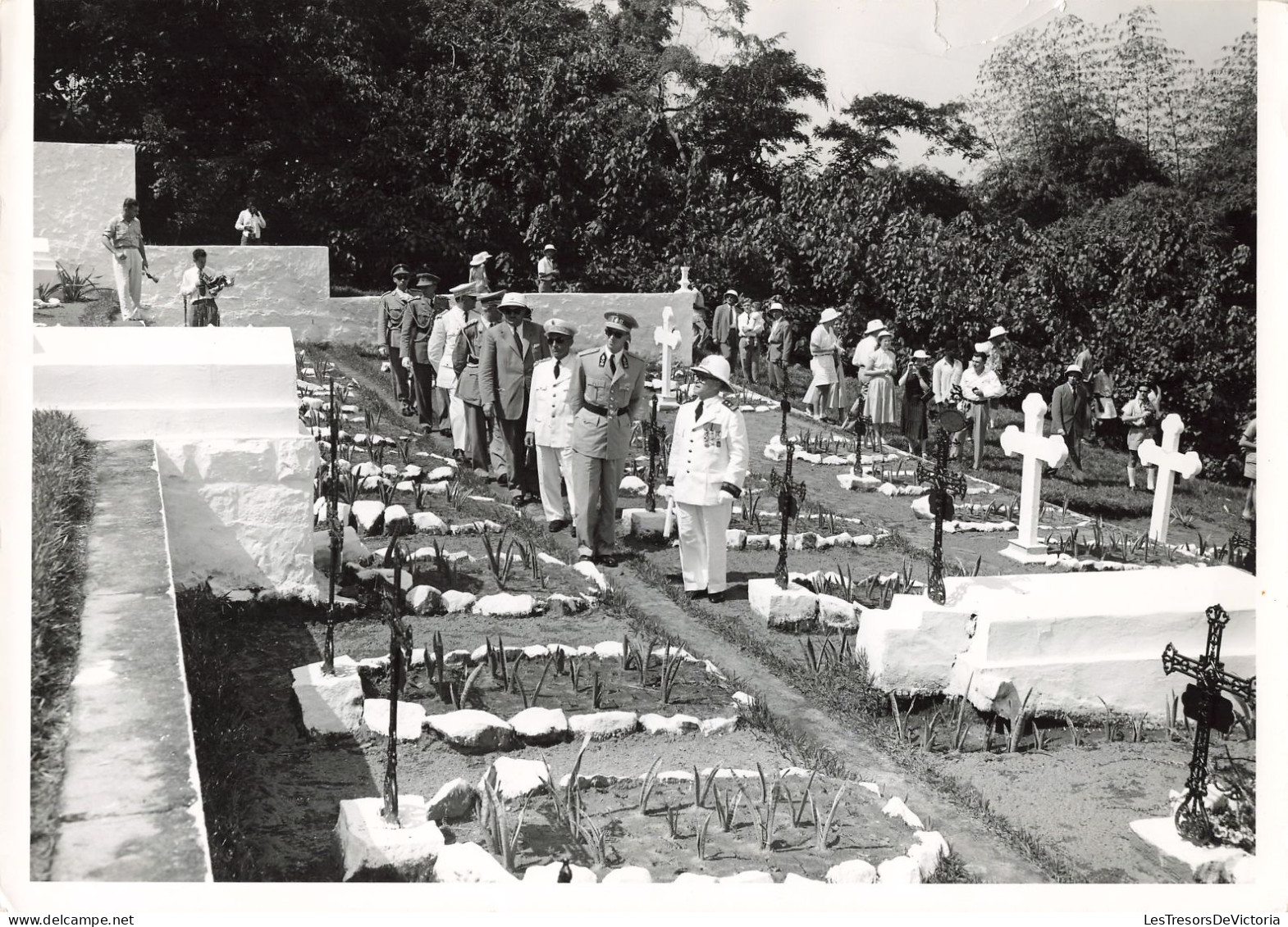 Photographie - Congo Belge - Le Voyage Royal Au Congo - Cimetière Des Pionniers - Assoc. Gén. Des Report. Phot. - Afrique