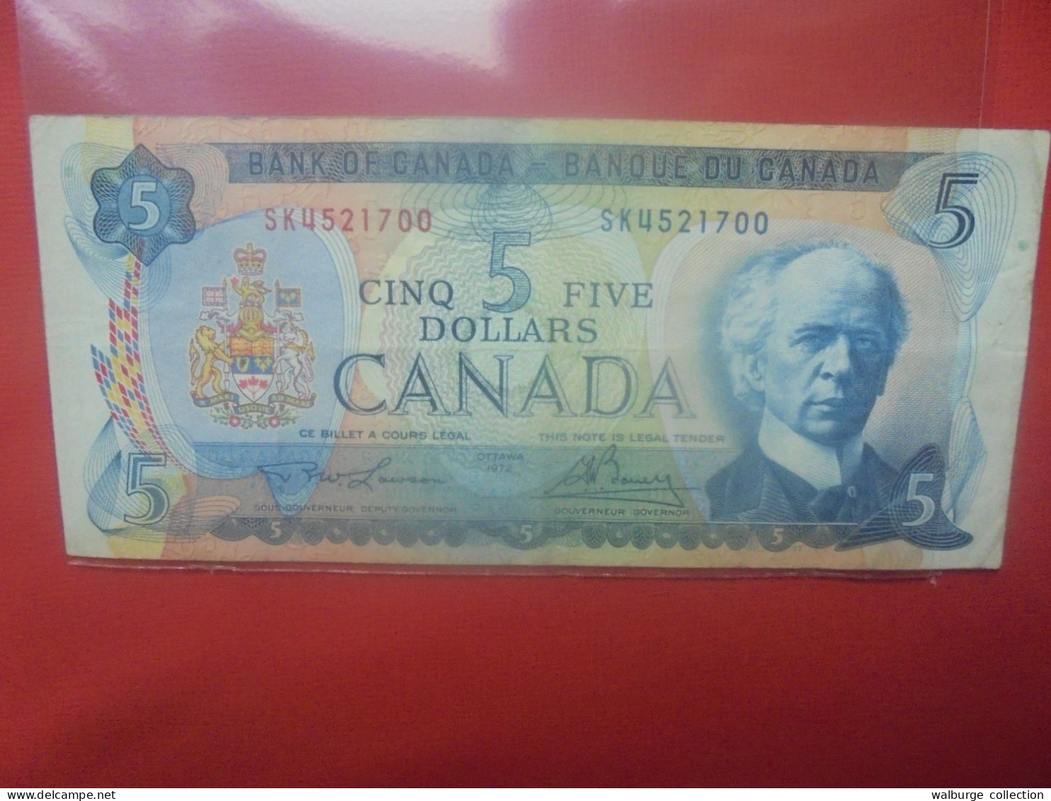 CANADA 5$ 1972 Circuler (B.29) - Canada