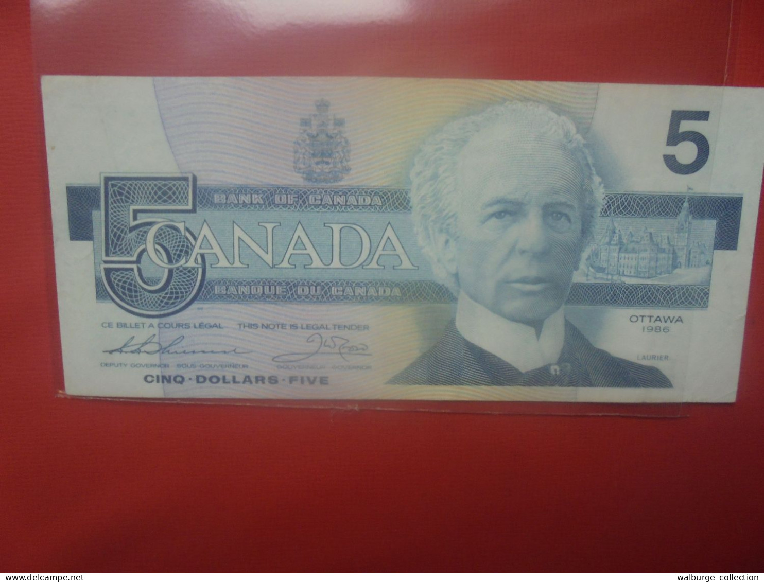 CANADA 5$ 1986 Peu Circuler (B.29) - Canada